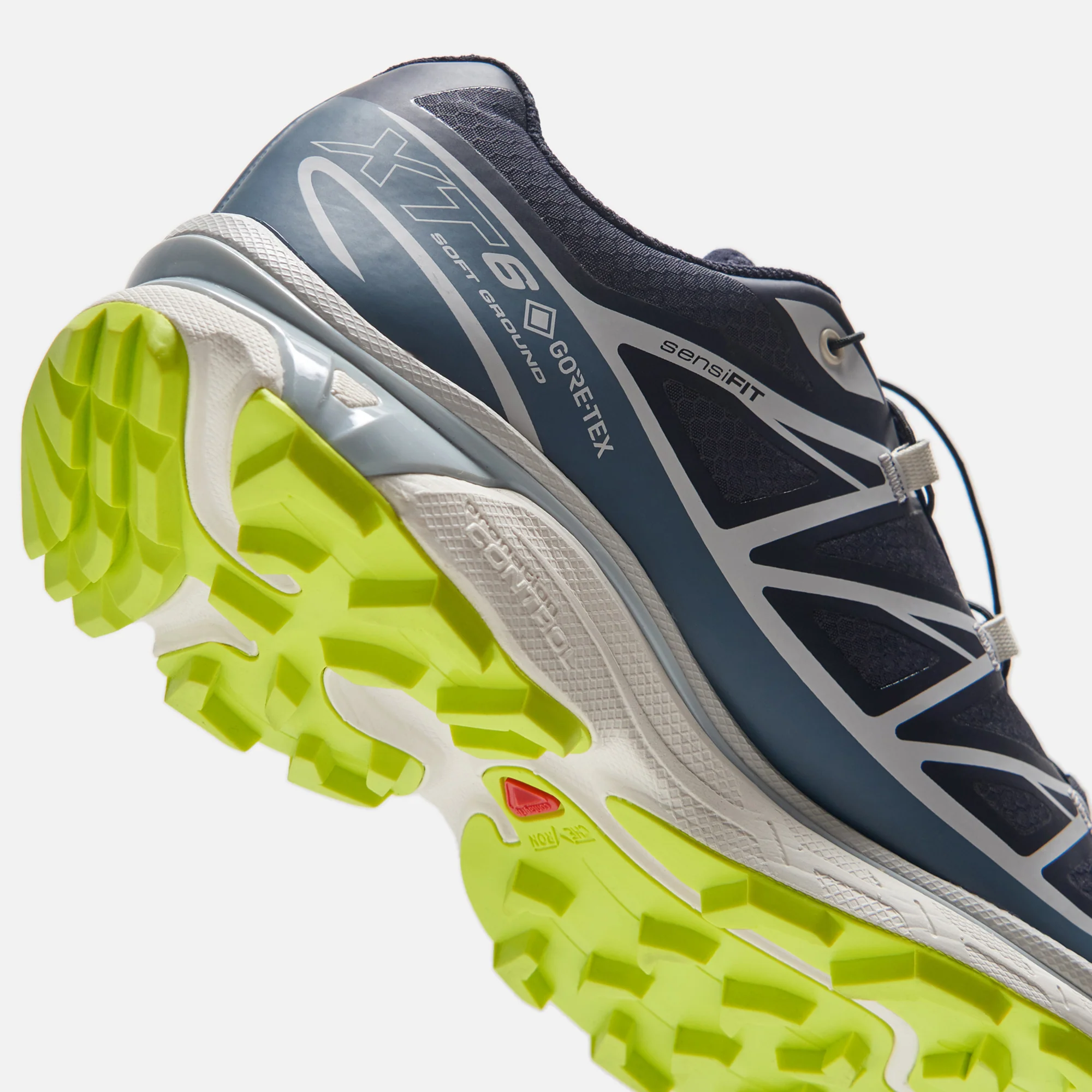 Salomon XT-6 GTX - Night Sky / China Blue / Acid Lime - Image 8