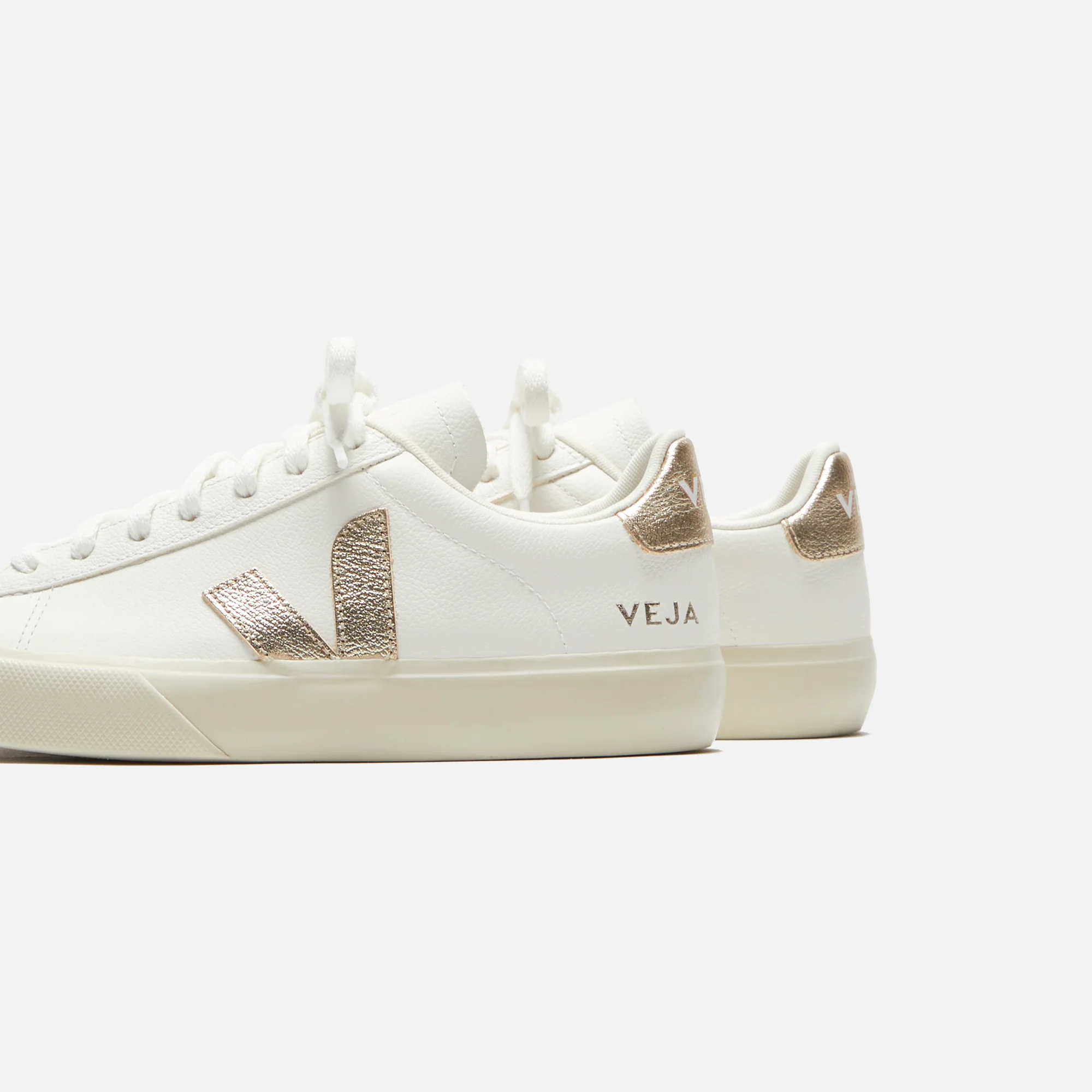 Veja WMNS Campo Canvas - Extra White / Platine - Image 3