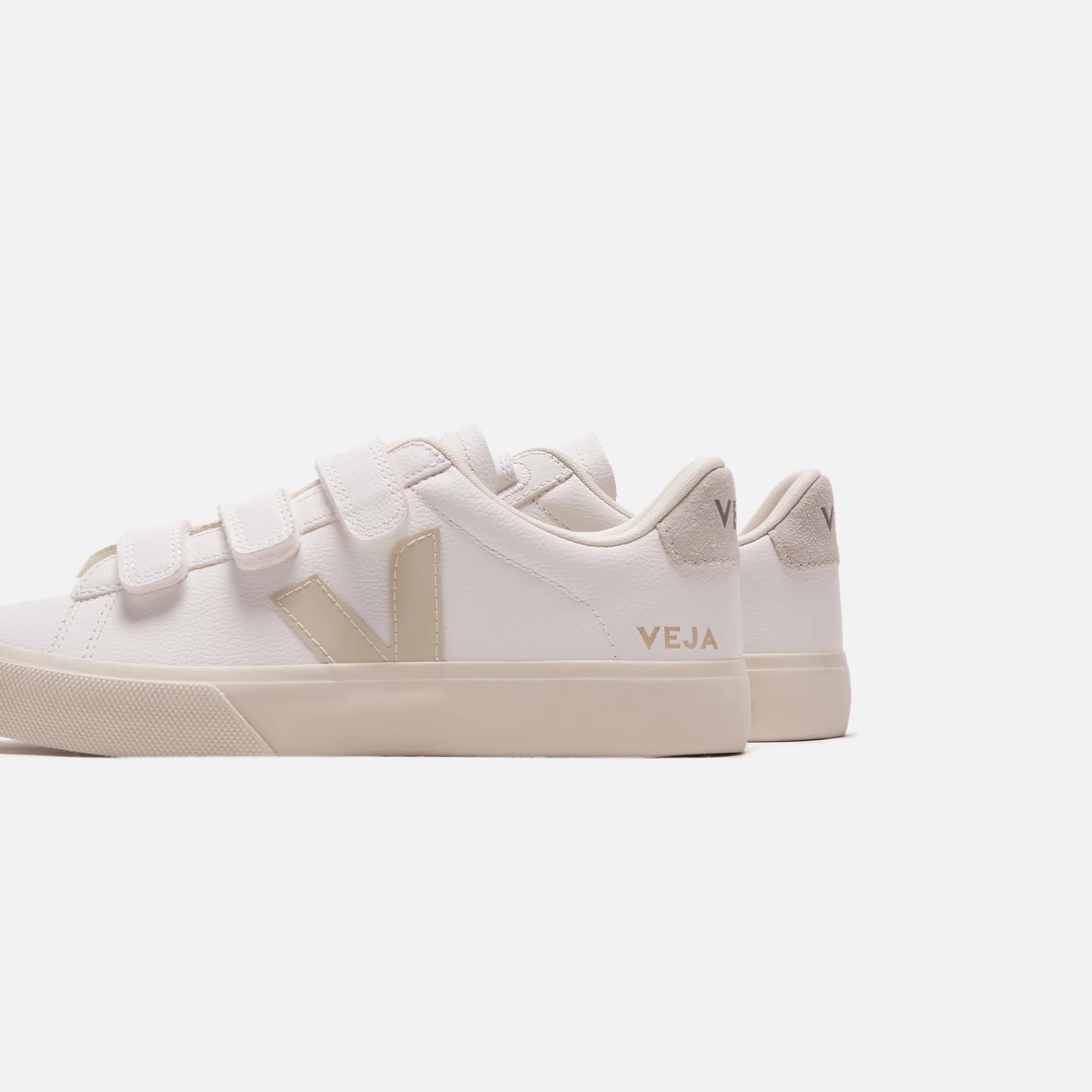 Veja Recife Logo Extra - White / Pierre / Natural - Image 4