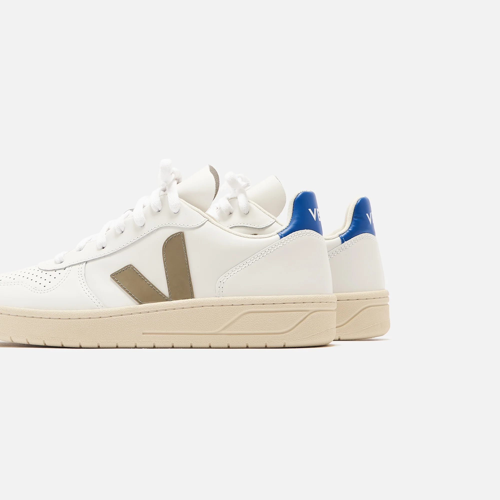 Veja V10 - Extra White / Khaki / Indigo - Image 3