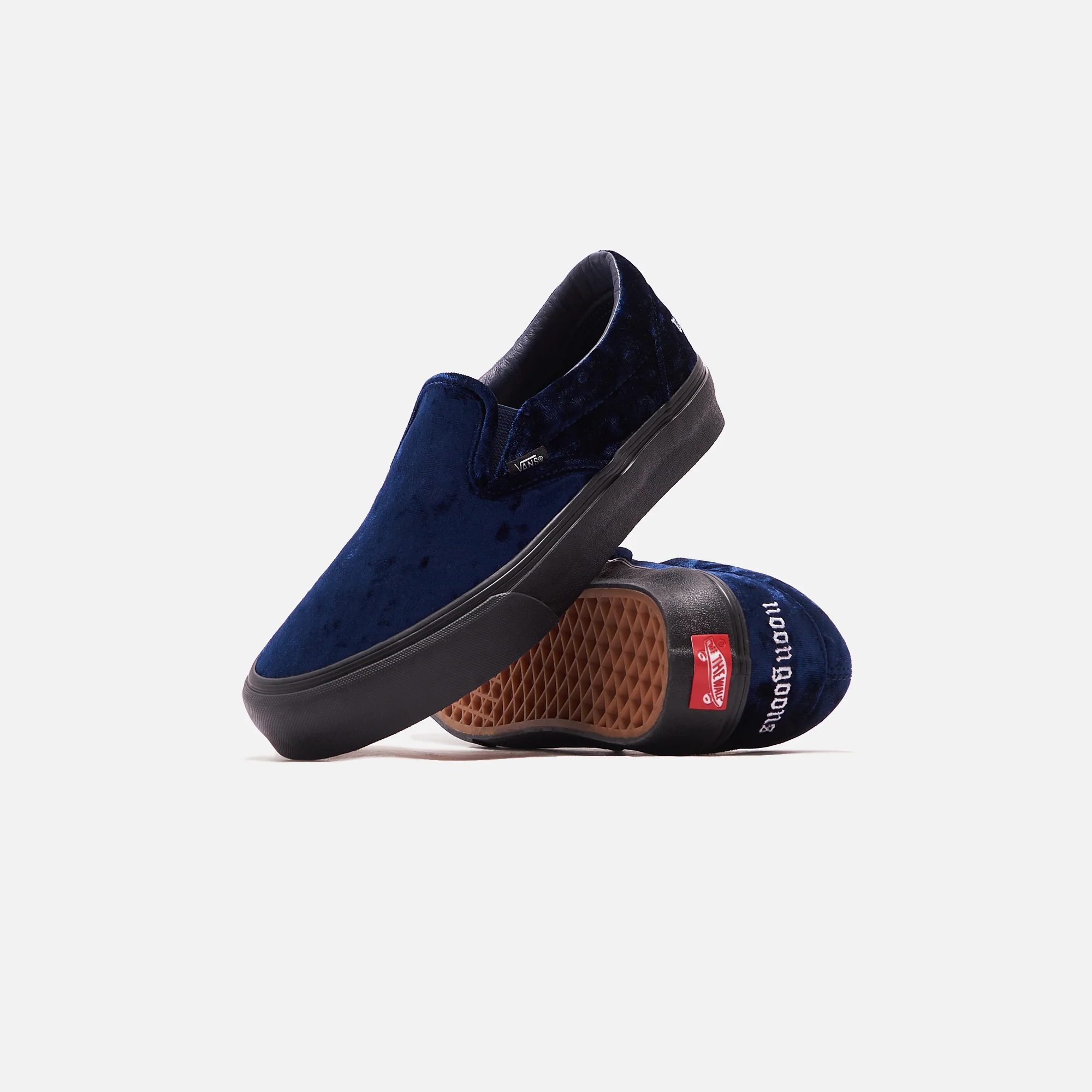 Vans x Noon Goons Classic Slip-On VLT LX - Black / Blue - Image 4